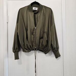 Jack by BB Dakota Women's Olive Bomber Jack by BB Dakotaet